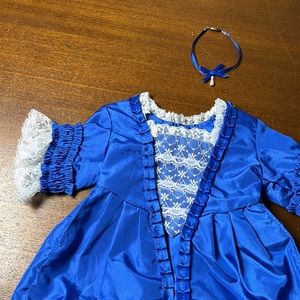 1995 Pleasant Co dress w necklace